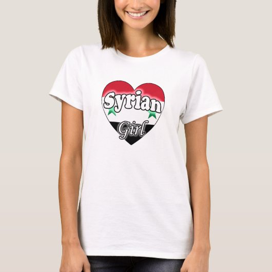 Syrisch meisje t-shirt (Voorkant)