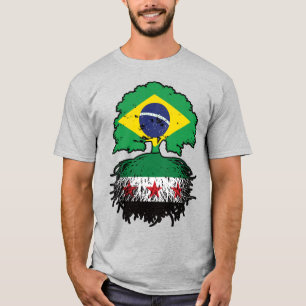 Syrische Braziliaanse wortels en kroonboom T-shirt