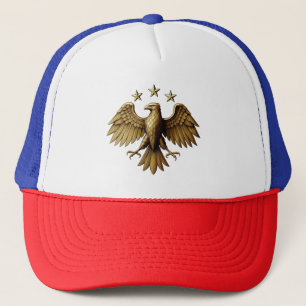 Syrische moderne identiteit Adelaar embleem T-shir Trucker Pet