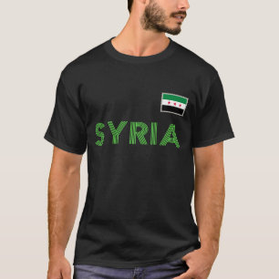 Syrische, Syrische, vrije Syrische vlag. T-shirt