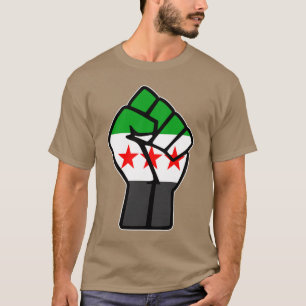 Syrische, Syrische, vrije Syrische vlag. T-shirt