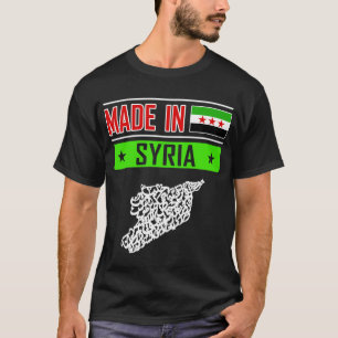Syrische, Syrische, vrije Syrische vlag. T-shirt