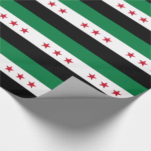 Syrische vlag cadeaupapier