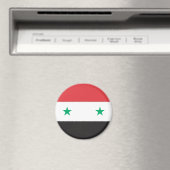 Syrische vlag magneet (Insitu (Vaatwasser))