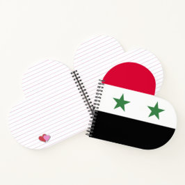 Syrische vlag notitieboek