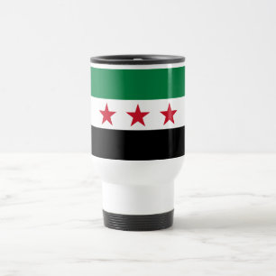 Syrische vlag reisbeker