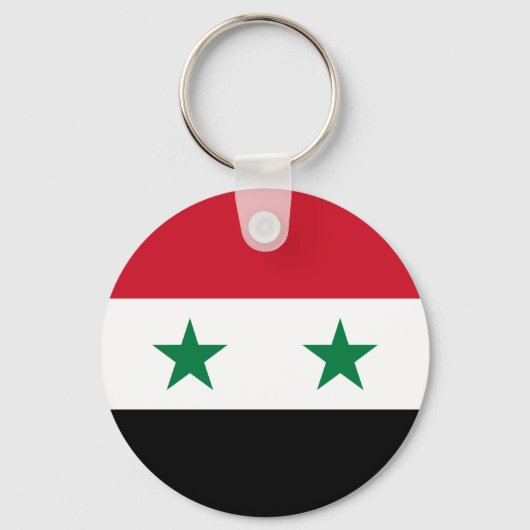 Syrische vlag sleutelhanger (Voorkant)