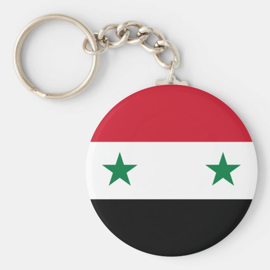 Syrische vlag sleutelhanger (Voorkant)