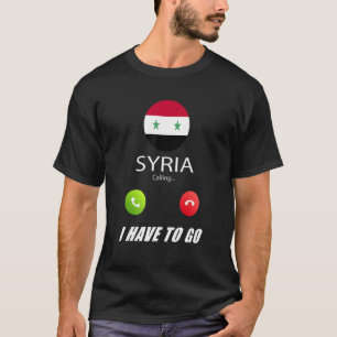 Syrische vlag : Syrië roept op tot actie T-shirt