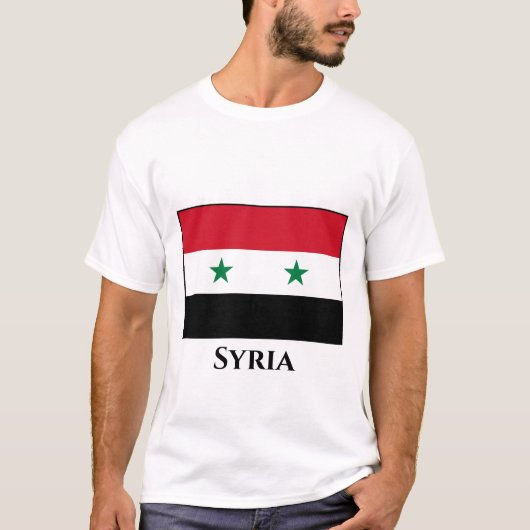Syrische vlag t-shirt (Voorkant)