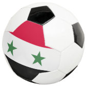 Syrische vlag voetbal (Drie kwart)