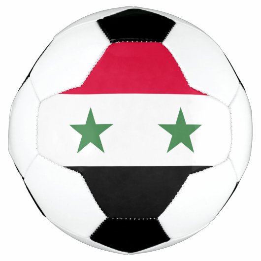Syrische vlag voetbal (Voorkant)