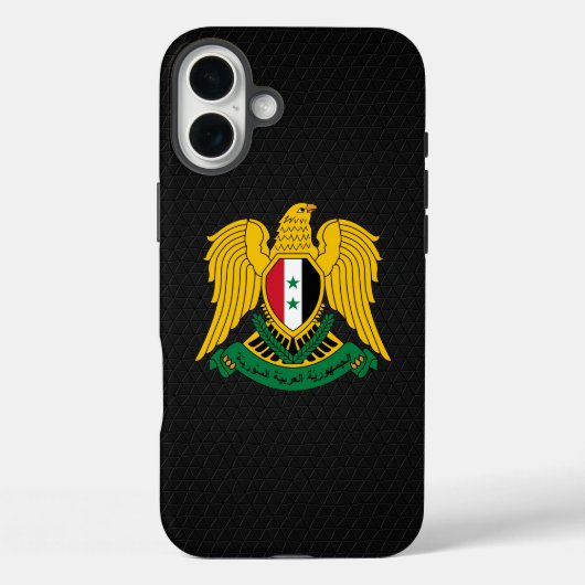 Syrische wapenschild Case-Mate iPhone case (Achterkant)