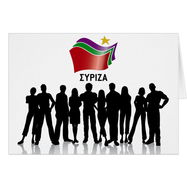 SYRIZA (Voorkant Horizontaal)