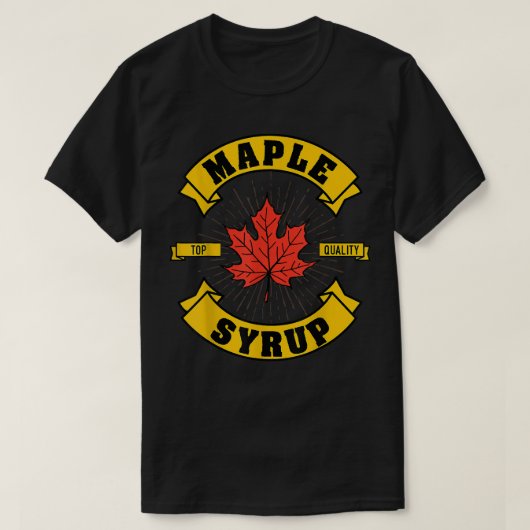 Syrup Autumn Lover Canada T-shirt (Design voorkant)