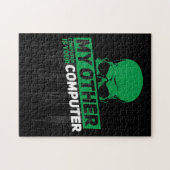 Sysadmin Engineer Hacker Nerd Admin Code ontwikkel Legpuzzel (Horizontaal)