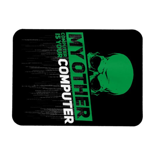 Sysadmin Engineer Hacker Nerd Admin Code ontwikkel Magneet (Horizontaal)