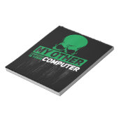 Sysadmin Engineer Hacker Nerd Admin Code ontwikkel Notitieblok (Gedraaid)