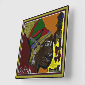 SYSTAH TIMECLOCK VIERKANTE KLOK (Hoek)