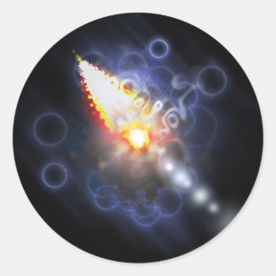 Systeem 5 ronde sticker