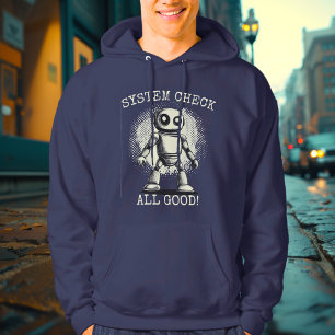 Systeemcheck: Alles Goed! - Robotic Readiness Hood Hoodie