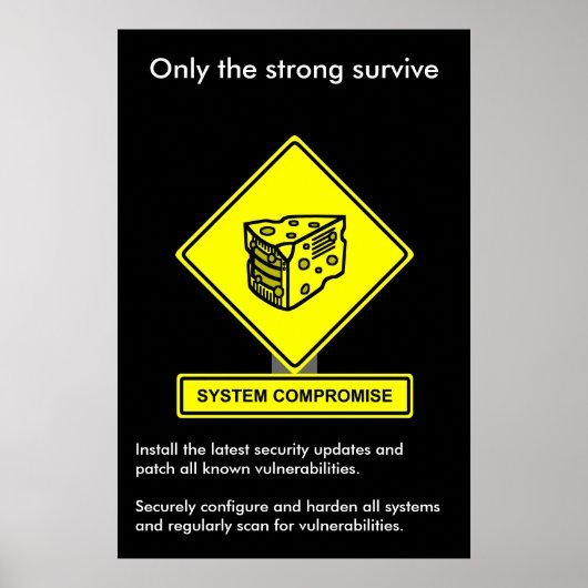 System Compromisbeveiliging Poster (Voorkant)
