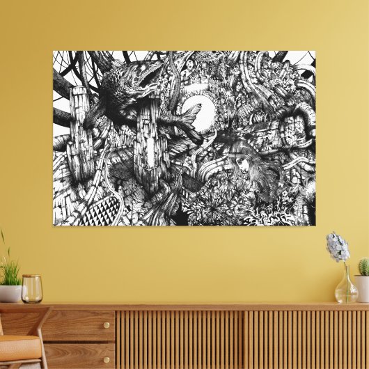 System Loop Canvas Afdruk (Insitu (Woonkamer))