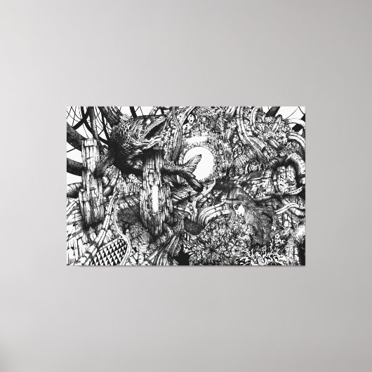 System Loop Canvas Afdruk (Voorkant)