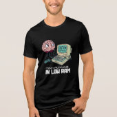 System Overthinking-Funny Design Tri-Blend Shirt (Voorkant)
