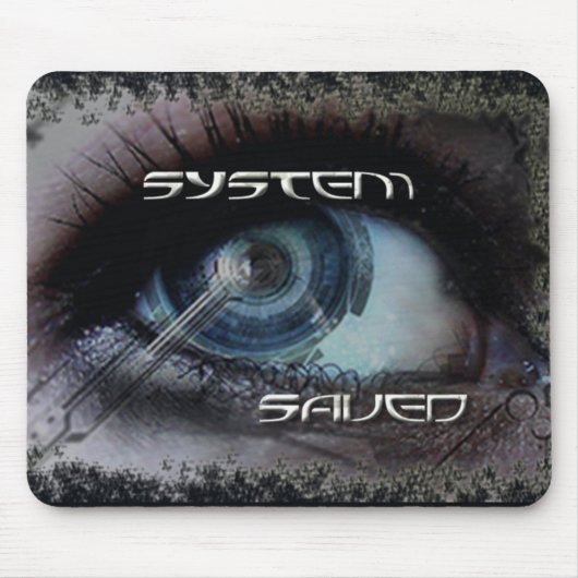 System Saved Mousepad Muismat (Voorkant)