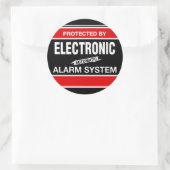 Système d'alarme électronique Sticker rond classiq (Sac)