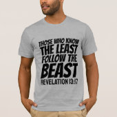 SYSTÈME DE BÊTE MARQUE DE T-SHIRTS CHRÉTIENS DE BÊ (Devant)