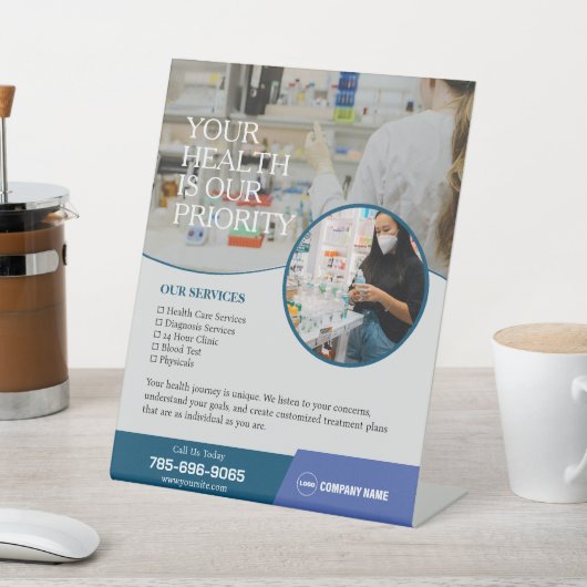 Système de pharmacie - Panneau Pedestal personnali (In SItu)