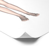 Système de reproduction féminine étiqueté Poster (Coin)