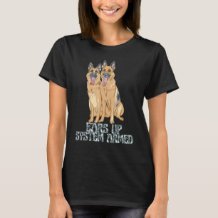 Système Oreilles vers le haut Chien armé Animal Be
