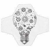 Système solaire Doodle en bulbe (Plat)