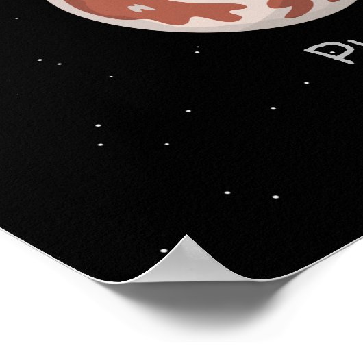 Système solaire, espace, affiche des planètes (Coin)