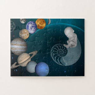 Système solaire, Infirmière spatiale, Puzzle éduca