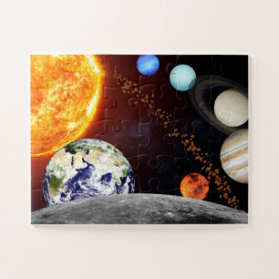 Système solaire, Infirmière spatiale, Puzzle éduca