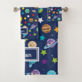 Système solaire Motif pour les enfants Salle de ba (En situation)