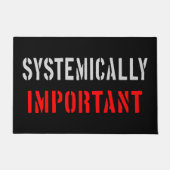 Systemisch belangrijk deurmat (Voorkant)