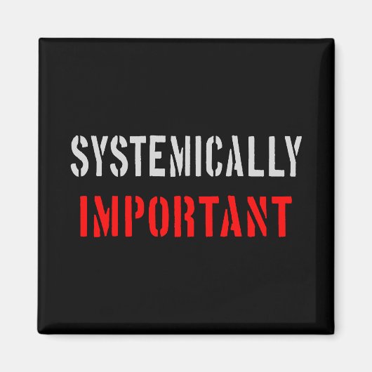 Systemisch belangrijk magneet (Voorkant)