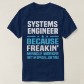 Systems Engineer T-shirt (Design voorkant)