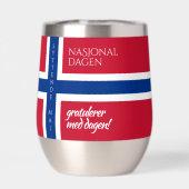 Syttende Mai 17 mai Drapeau de la Journée national (Arrière)