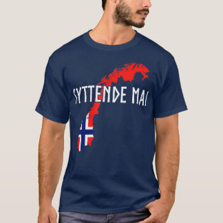 Syttende Mai nowegian Noorwegen T-shirt