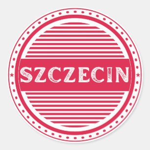 Szczecin City Pride Embleem – Poolse identiteit Ronde Sticker