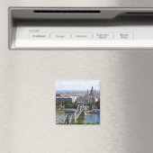 Szechenyi Chain Bridge, Boedapest, Hongarije Magneet (Insitu (Vaatwasser))