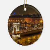 Szechenyi chain bridge keramisch ornament (Links)