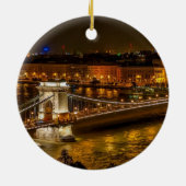 Szechenyi chain bridge keramisch ornament (Achterkant)