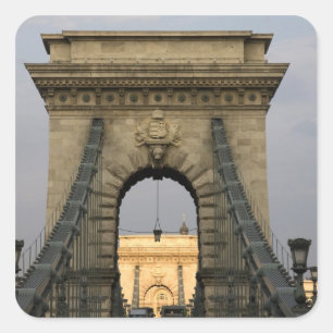 Szechenyi lanchid Szechenyi Chain Bridge), Vierkante Sticker